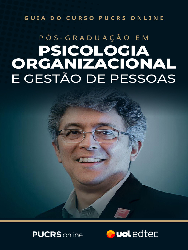 Pós-Graduação em Psicologia Organizacional PUCRS | PDF | Pós-graduação ...