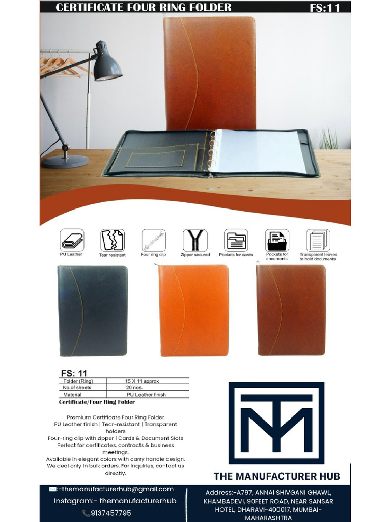 Fouring File Folder (The Manufacturer Hub) | PDF