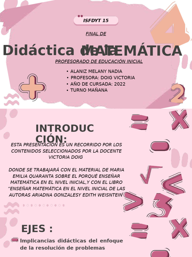 Didáctica de Matemáticas en Educación Inicial | PDF | Enseñando | Geometría