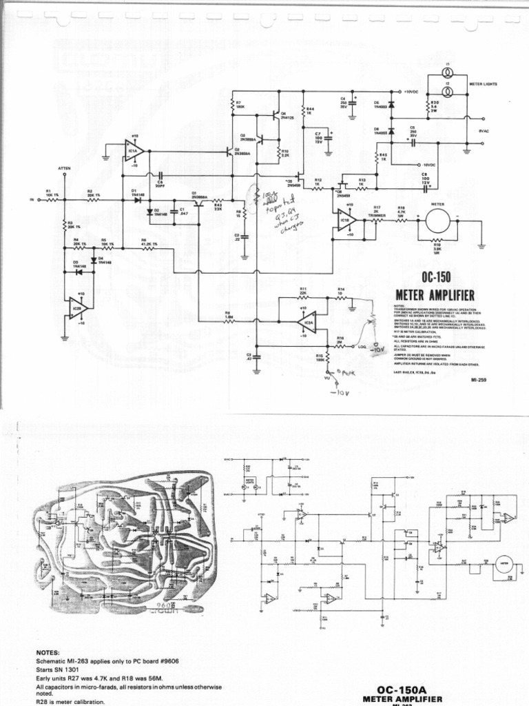 Crown Oc-150 Mi-263 Output Control Center SCH | PDF