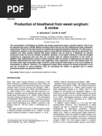 Download Almodares and Hadi - Production of Bio Ethanol From Sweet Sorghum by anuanua SN91756455 doc pdf