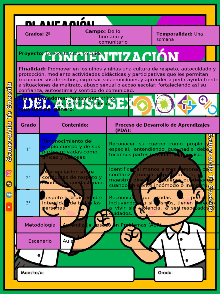 Concientización sobre abuso infantil | PDF | Discriminación | Color