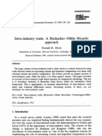 Columbia Intra-Industry Trade Heckscher-Ohlin Heckscher_OR
