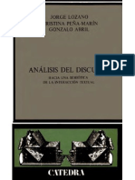 39058558 Analisis Del Discurso