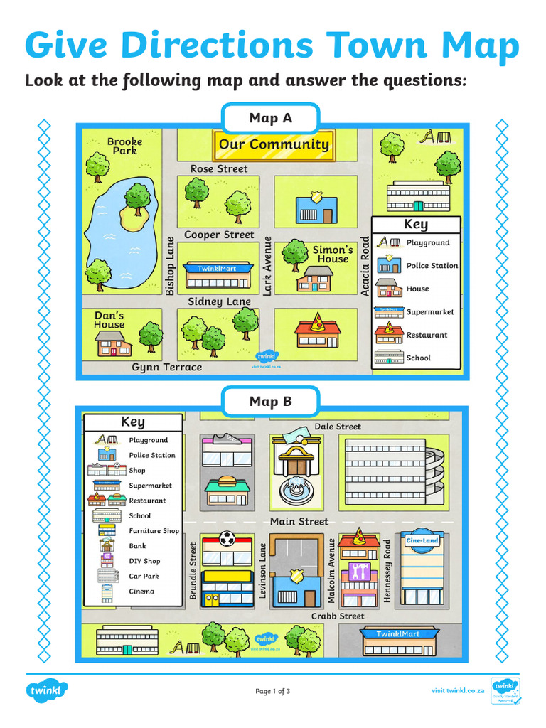Giving Directions | PDF