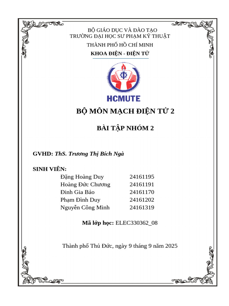 Nhóm 2 - MDT 2 | PDF