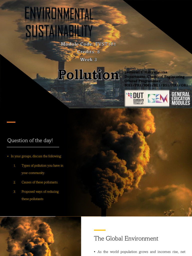 Water Pollution: Causes and Effects | PDF | Greenhouse Effect | Pollution