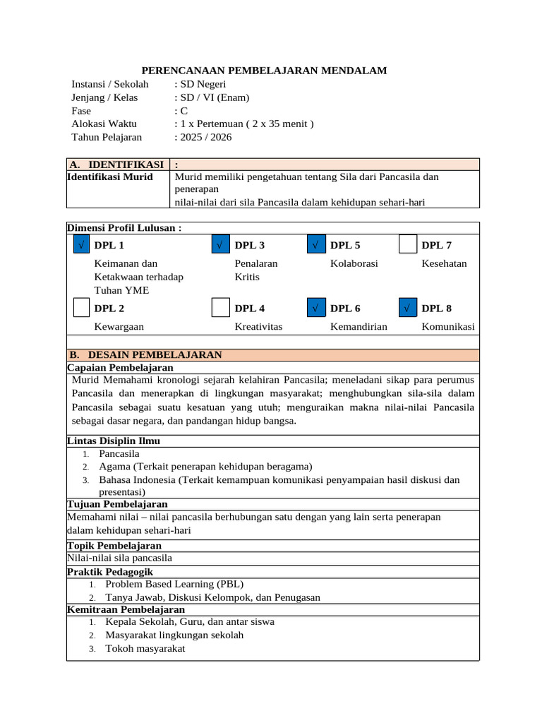 Contoh PPM | PDF