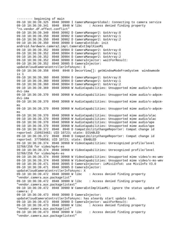 Log Cat 1757500599243 | PDF | Software Engineering | Computer Programming