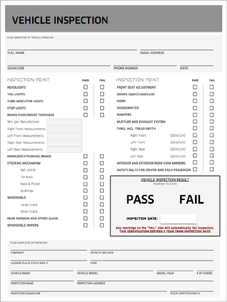 Inspection 1 | PDF