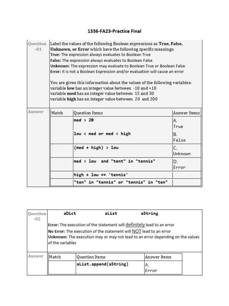 Boolean Expression Evaluation Guide | PDF | Boolean Data Type ...