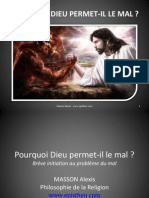 Pourquoi Dieu Permet Il Le Mal