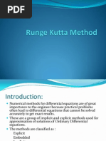 Runge Kutta Method. 1