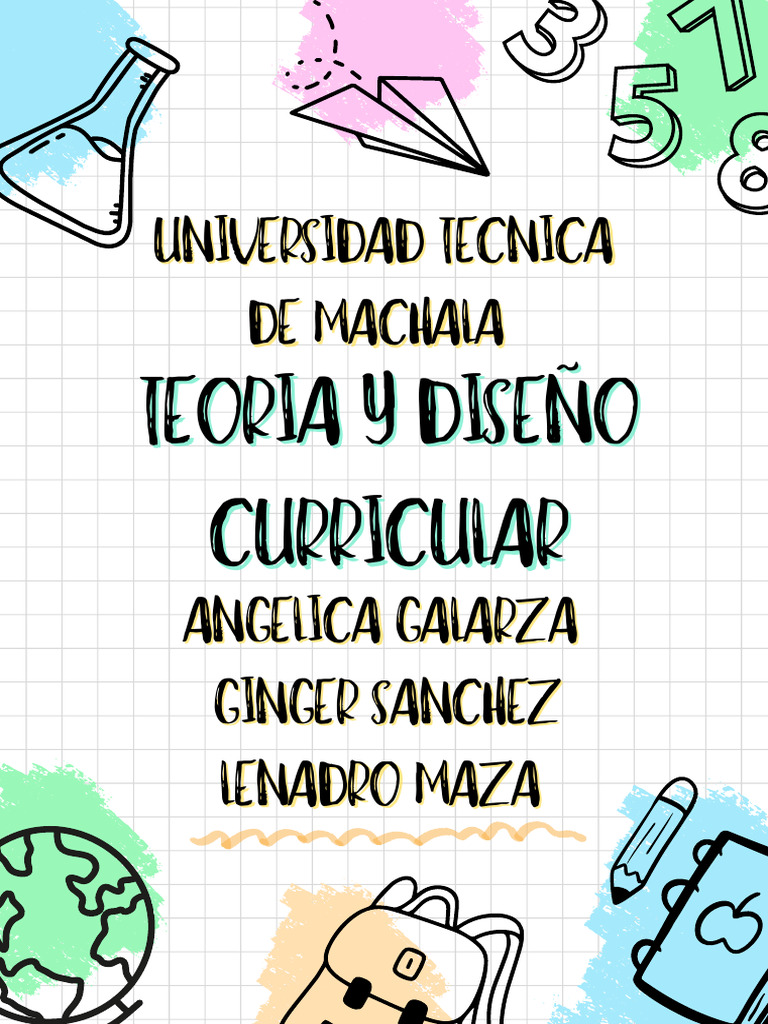Teoría y Diseño Curricular en Educación | PDF | Plan de estudios ...