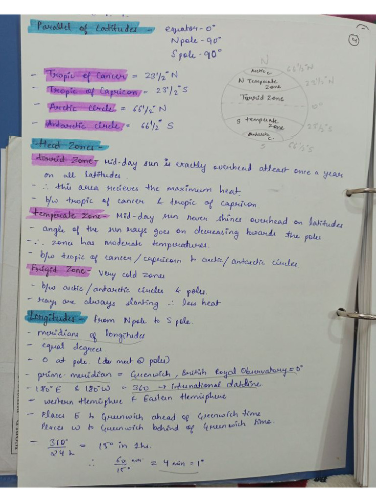 Geo Notes 2 | PDF