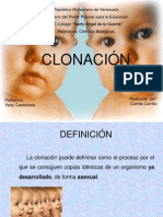 Presentacion de Clonacion