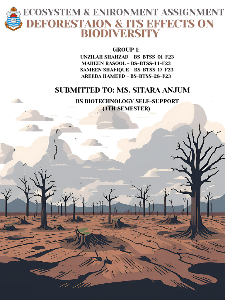 Deforestation: Impact on Ecosystems | PDF | Deforestation | Agriculture