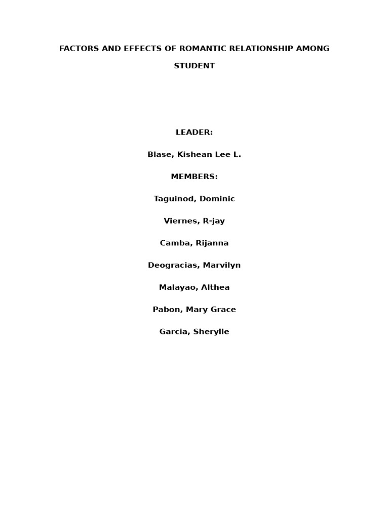 Inbound 839314826967641213 | PDF | Intimate Relationships | Adolescence