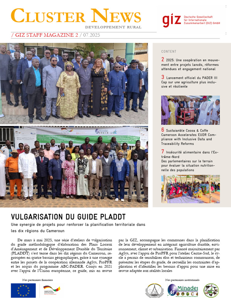 Dynamique rurale au Cameroun en 2025 | PDF | Agriculture | Économie