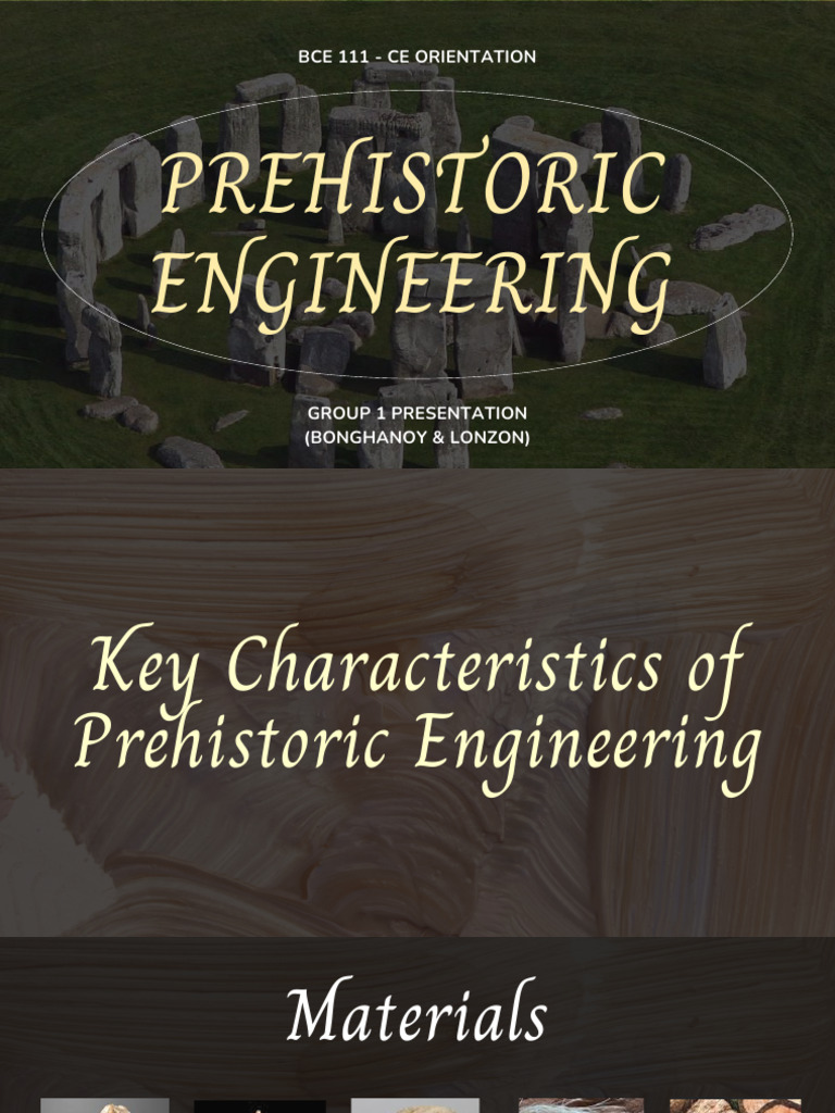 Key Features of Prehistoric Engineering | PDF