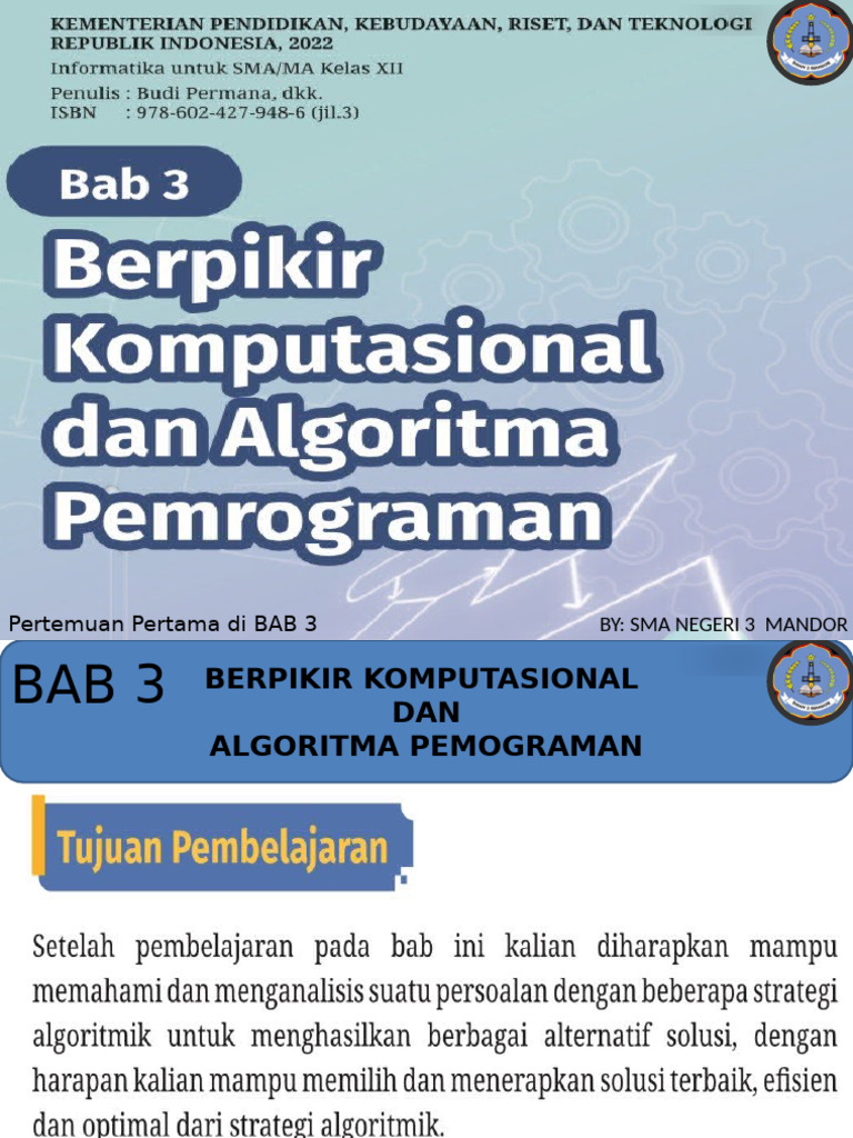 Bab 3 Pertemuan 1 | PDF