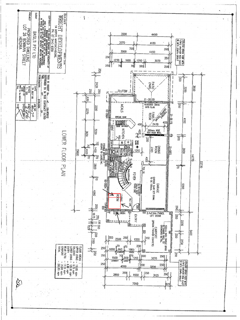 LWR FLR Plan | PDF