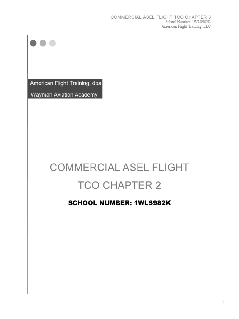 ATF 122 CPL Flight Training Syllabus PDF | PDF | Instrument Flight ...