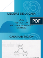 Medidas de La Casa