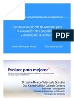 Marzano y Kendall