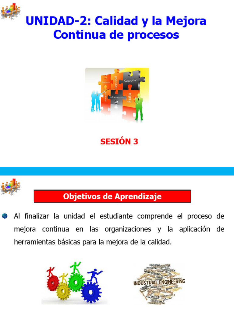 Mejora Continua y Herramientas de Calidad | PDF