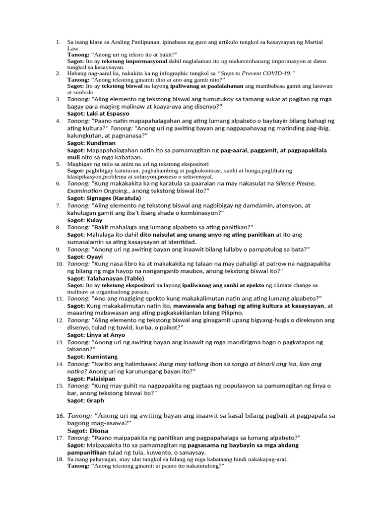 Recitation | PDF