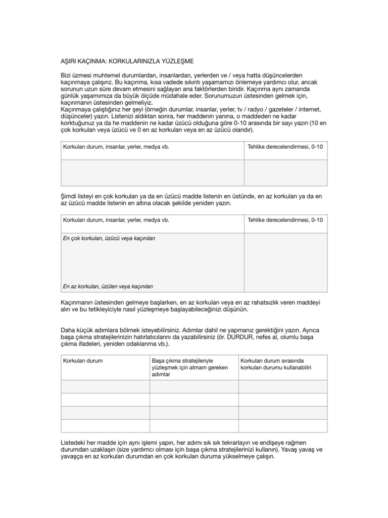 Fobi Formu | PDF