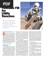 Backfilling Methods Explained | PDF | Concrete | Trench