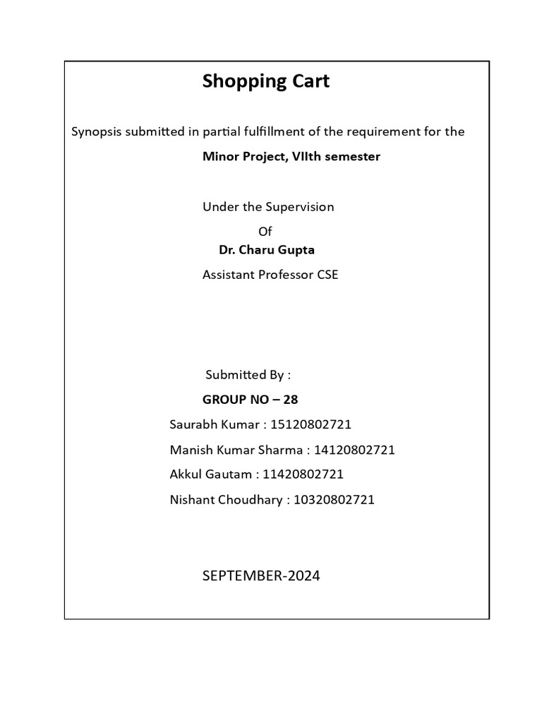 E-Commerce Platform Development Project | PDF | Online Shopping | Java ...