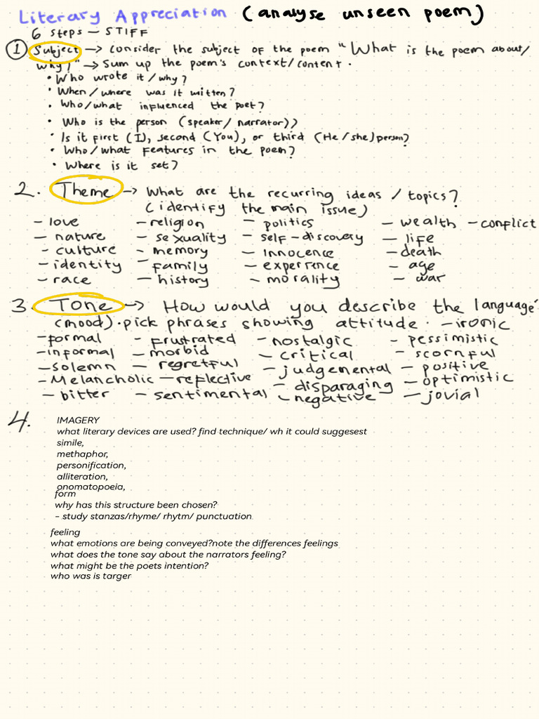 Literary Appreciation 202308290714 30157 | PDF