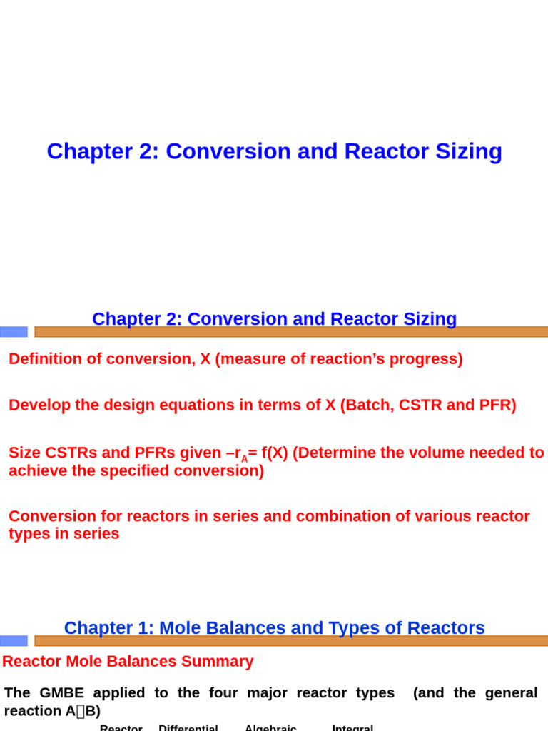 Chapter 2 | PDF | Chemical Reactor | Unit Processes