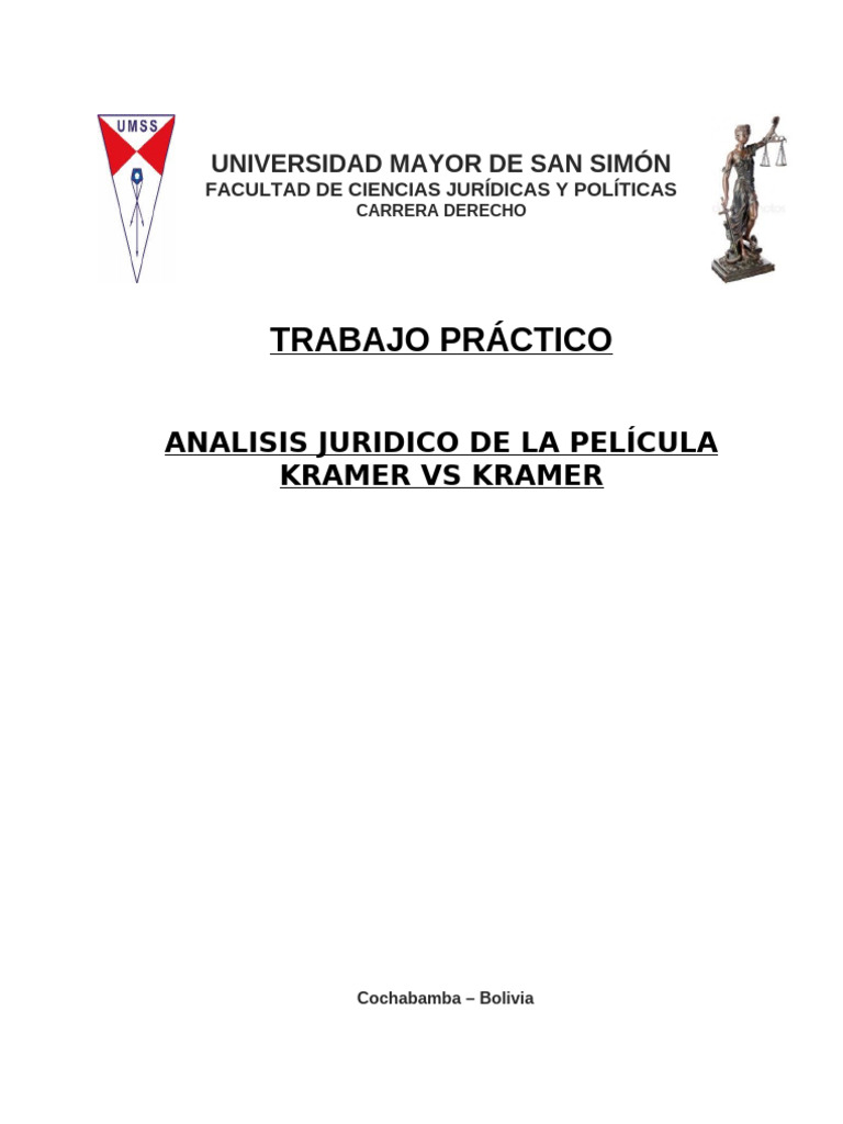 Pelicula Kramer Vs Kramer | PDF