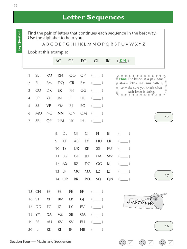 Letter Sequences3 | PDF