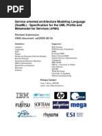 SOAML Specification UML