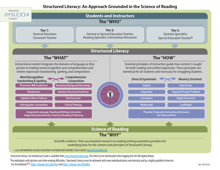 Structured Literacy Overview for Educators | PDF | Literacy | Dyslexia
