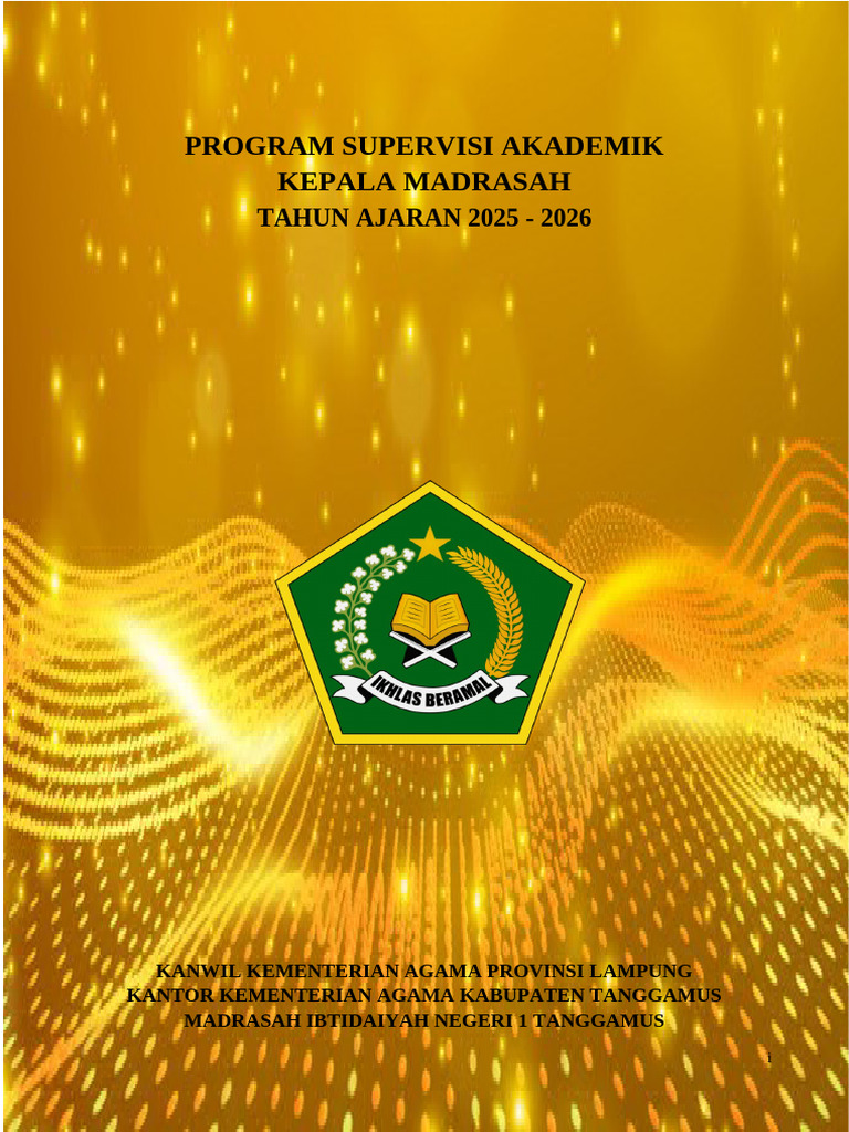 Program Supervisi Akademik 2025/2026 | PDF