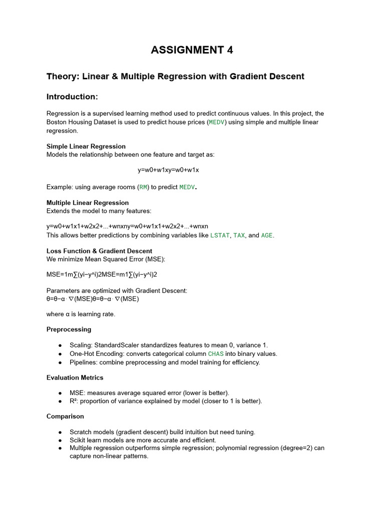 ML Exp 4 Theory | PDF
