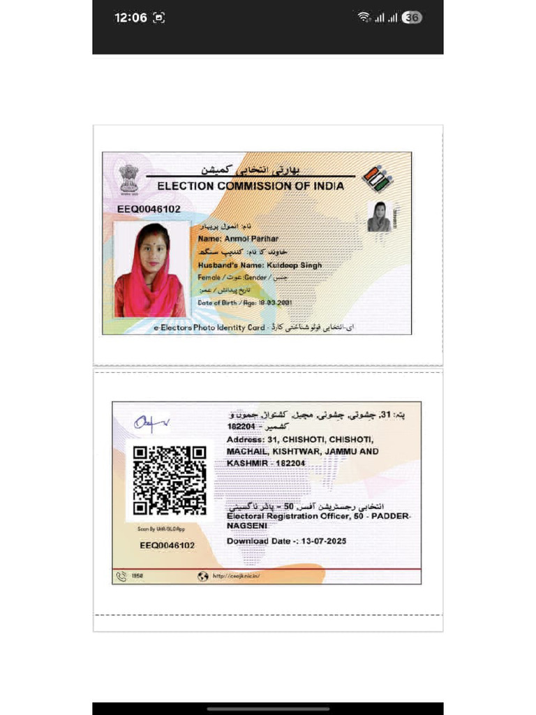 DocScanner 5 Sept 2025 22-59 Election Card | PDF