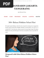 Kamus Bahasa Khek Sehari-hari | PDF