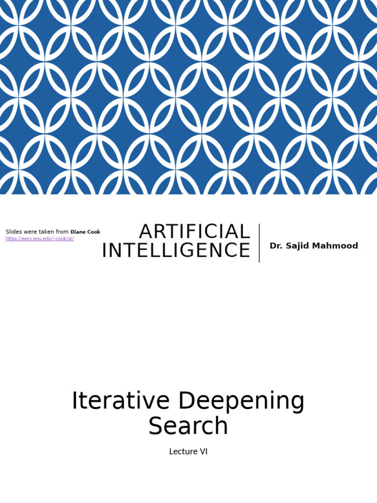 Iterative Deepening Search Explained | PDF | Graph Theory ...