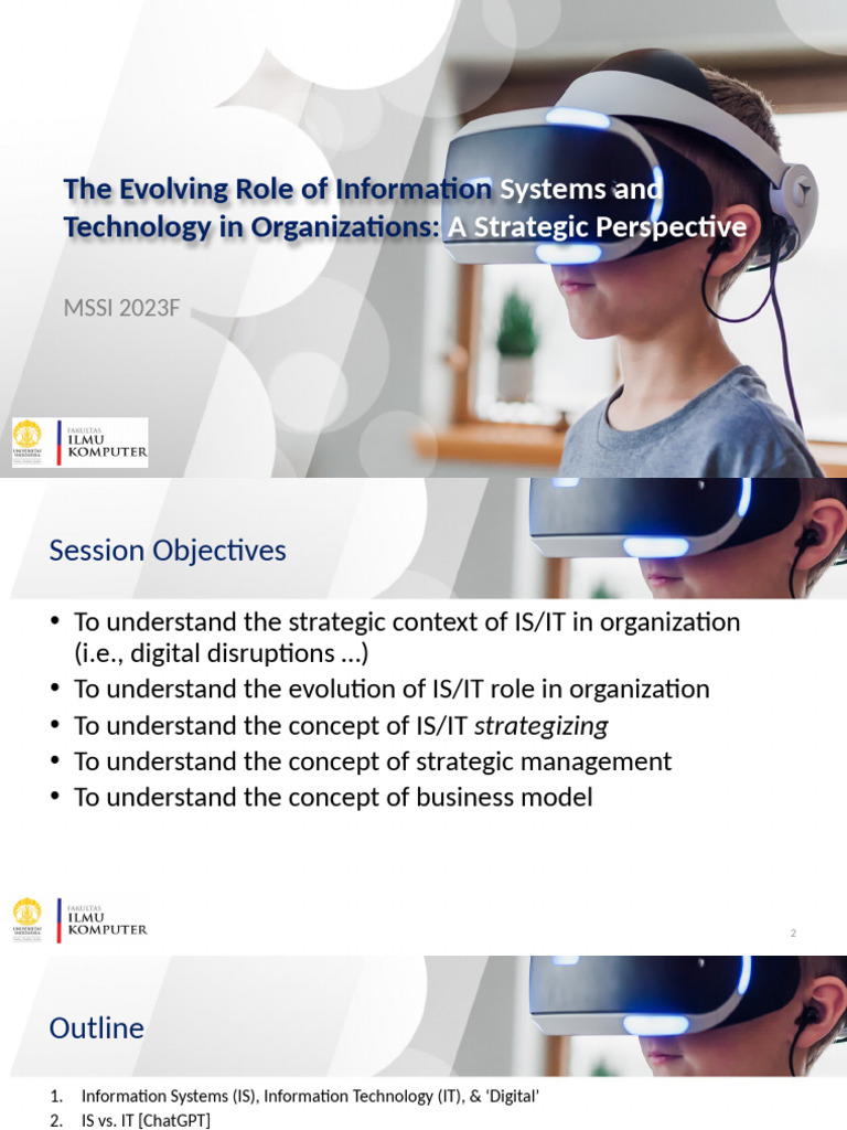 Strategic Role of IS/IT in Organizations | PDF | Information | System