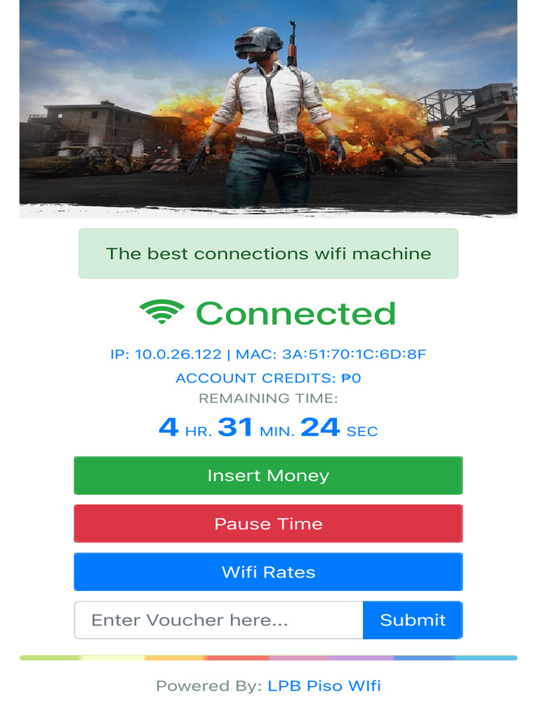 LPB Piso Wifi Connection Details | PDF