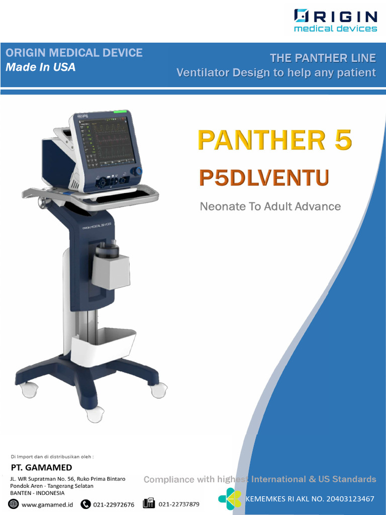 Brosur Ventilator (Origin) (Neonate To Adult) | PDF | Pulmonology ...