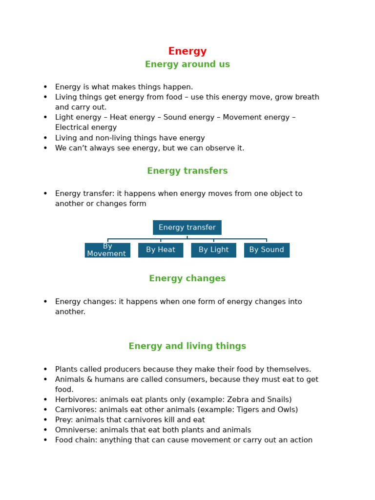 Understanding Energy and Matter Basics | PDF