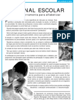 panfleto jornal escolar